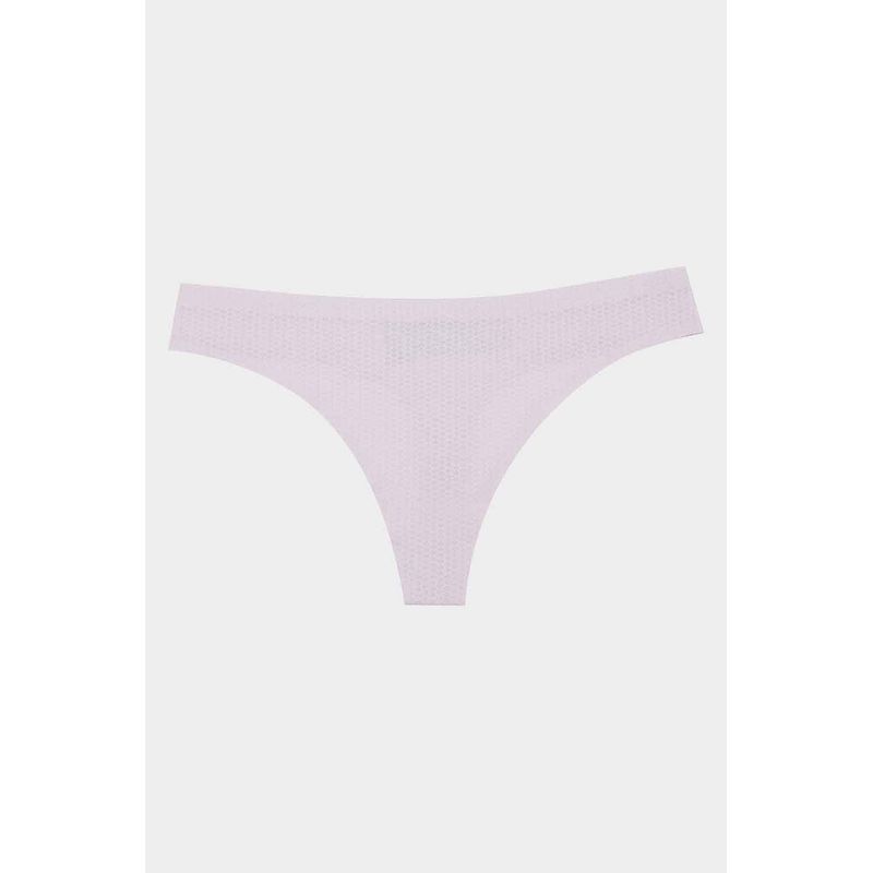 Panty brasilera en microfibra con textura suave paquete x3