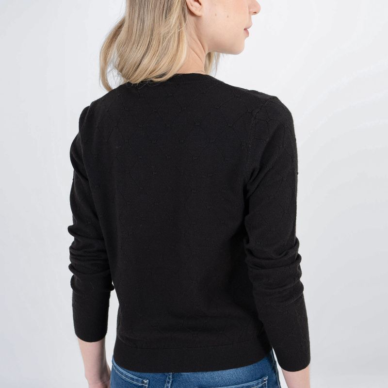 Sweater Cuello Redondo Manga Larga