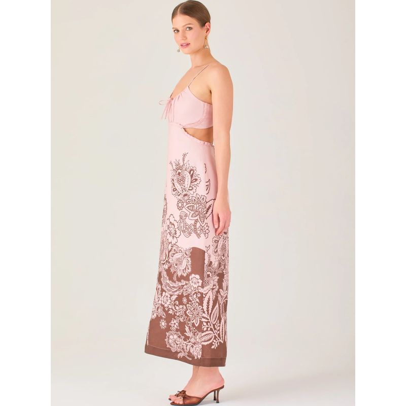 Long Dress Freda Pink