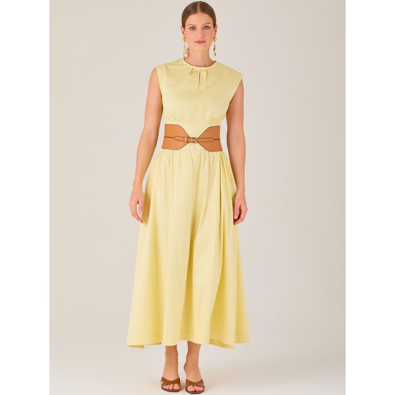 Fascination Long Dress Yellow