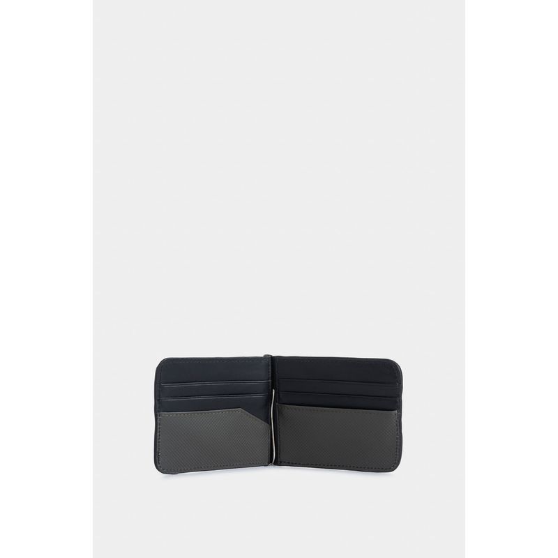 Porta billetes de cuero contrastes