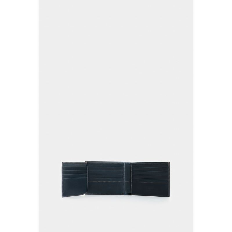 Billetera de cuero para hombre Costuras 3