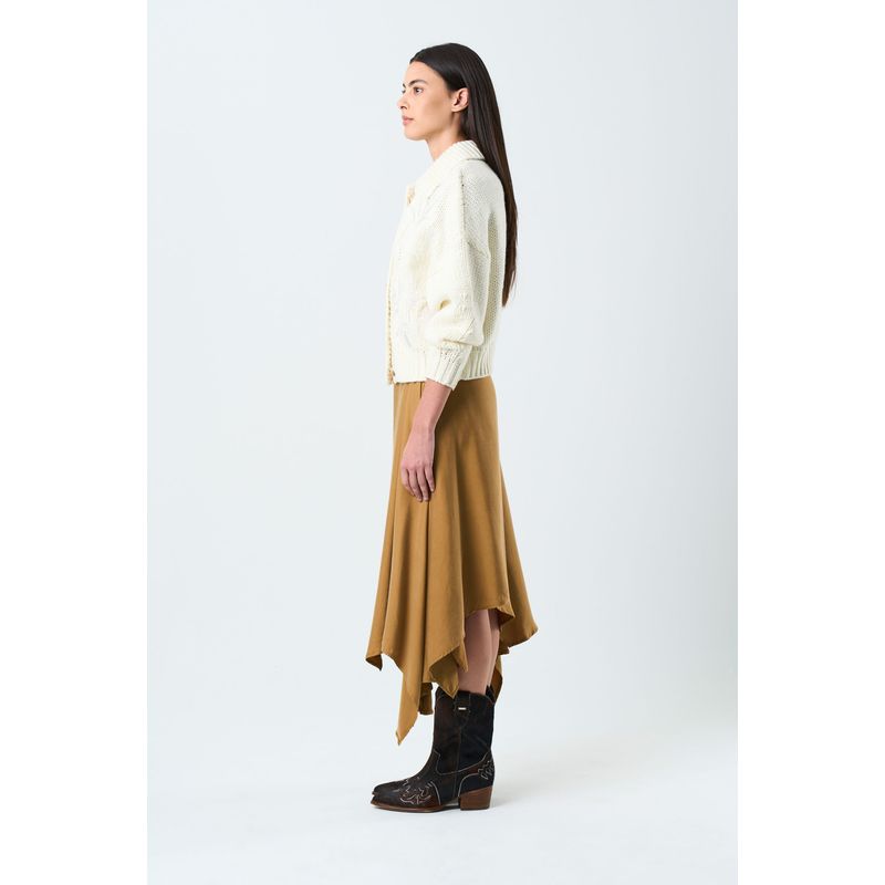 Cardigan Kalixto tejido para mujer bordado