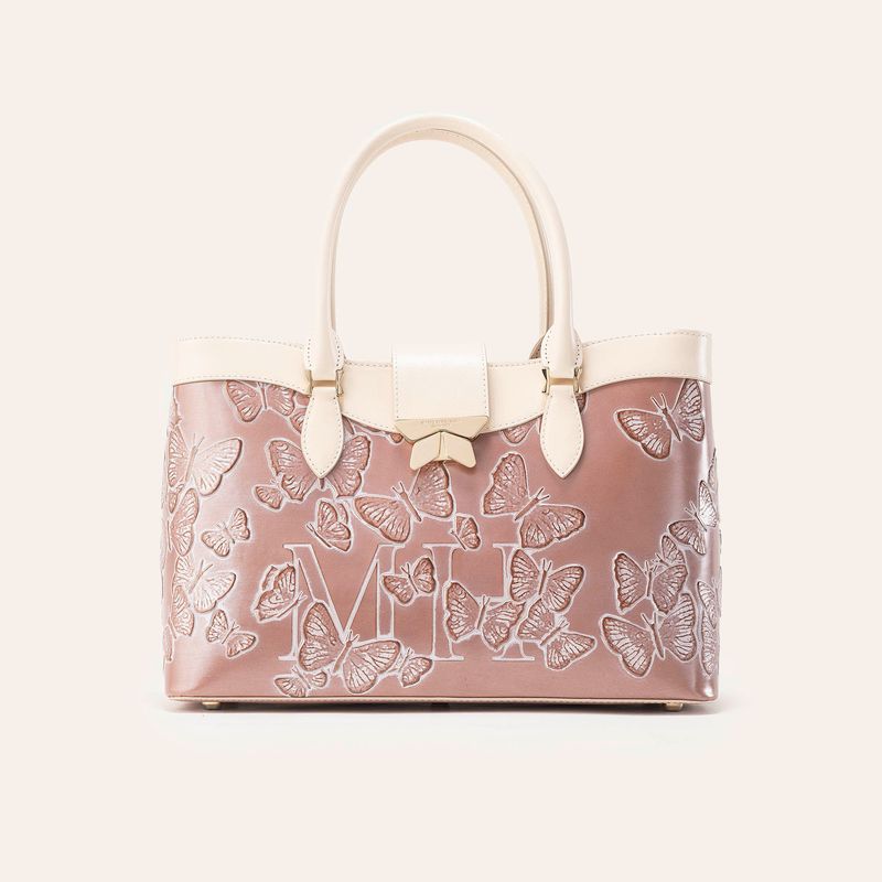 Tote Carlota Blush Mariposas