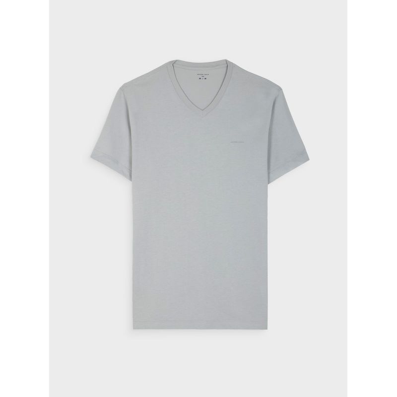 Camiseta Unicolor Slim Fit para Hombre 42717