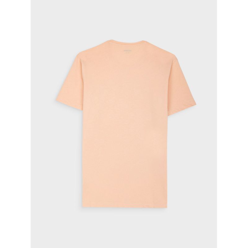 Camiseta Unicolor en Algodón para Hombre 44813