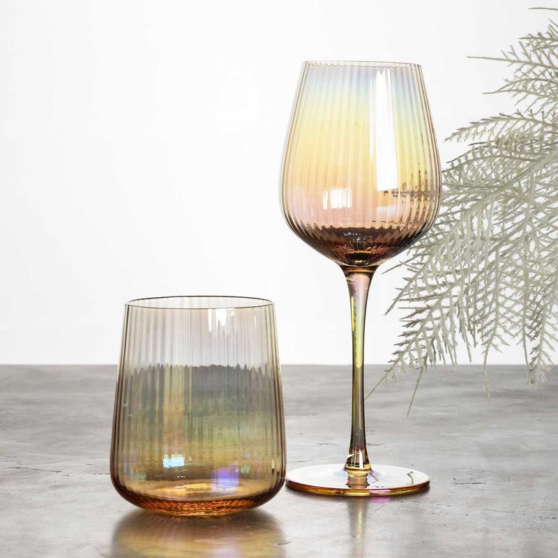 Vaso ambar tornasol setx2