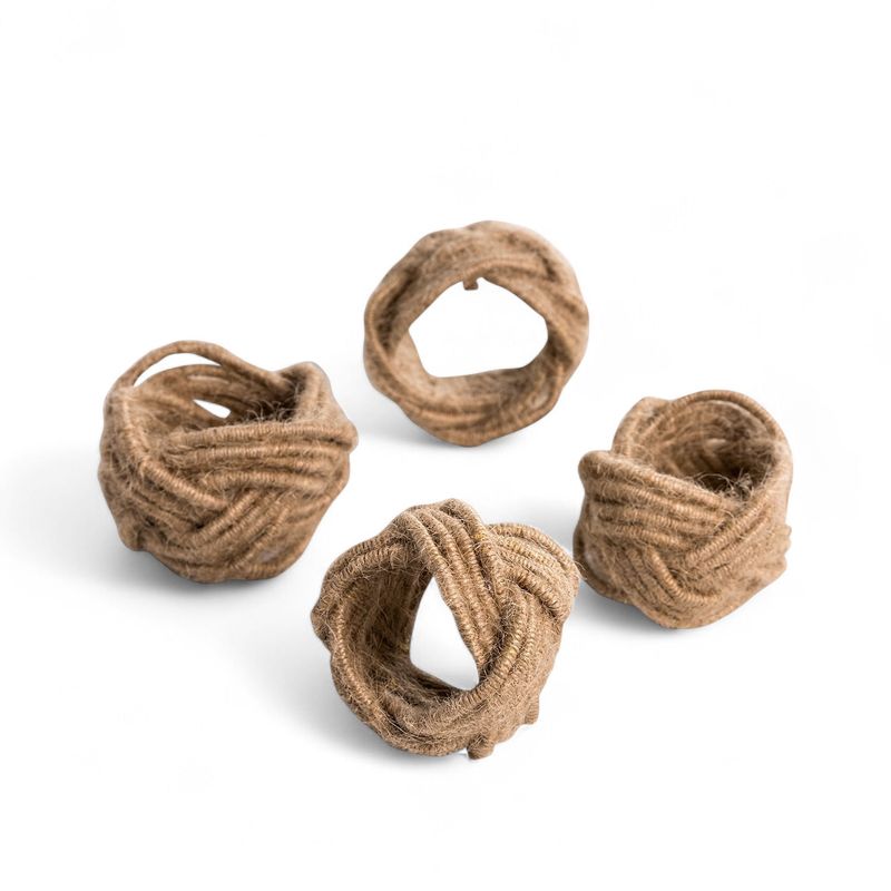 Aros de servilleta nudo setx4