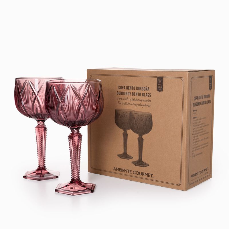 Copa Bento borgona 350ml setx2