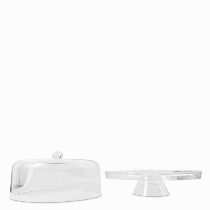 Tortera con domo en acrílico clear 31cm