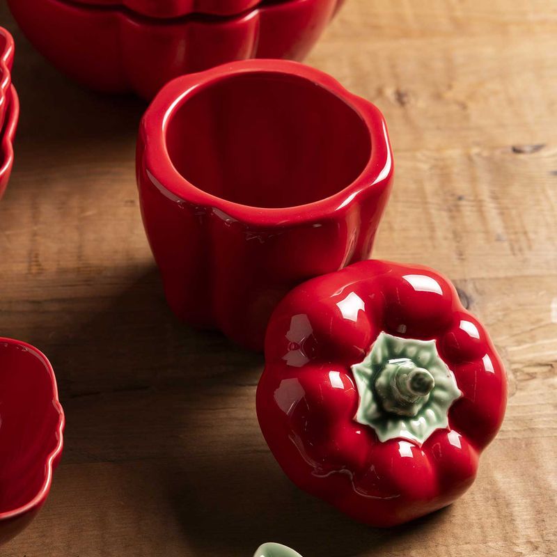 Tazón con tapa huerto mestizo 11cm