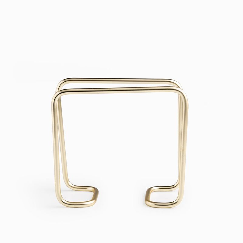 Servilletero Line dorado