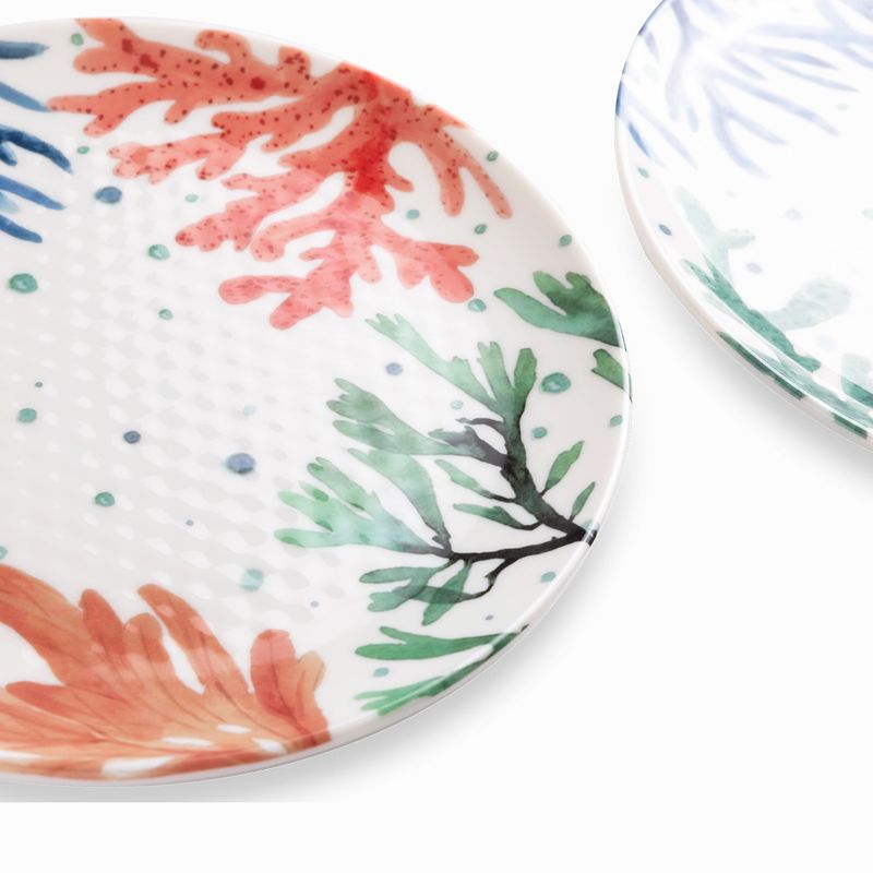 Plato Corales 26cm set x2