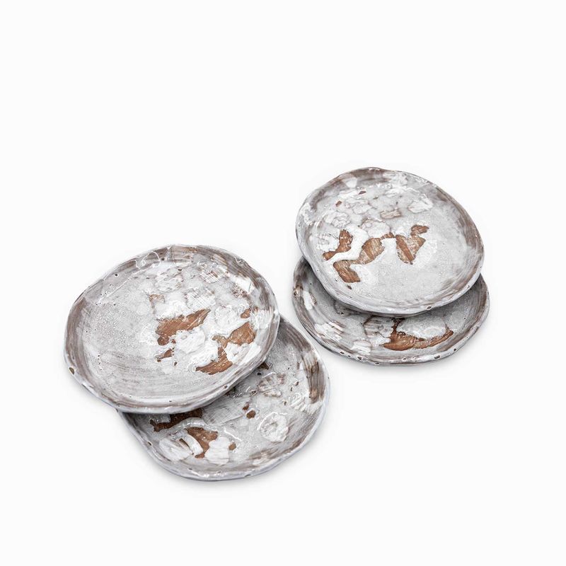 Plato mediano Branco setx4