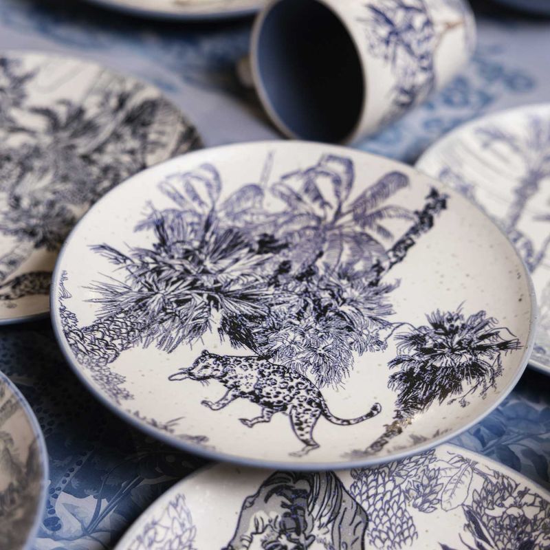 Plato mediano selva Sajal 21cm setx4