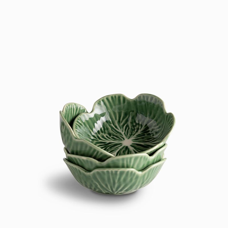 Tazón Huerto Verde 15cm set x4