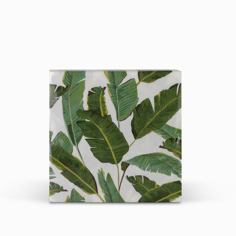 Servilletas hoja platano