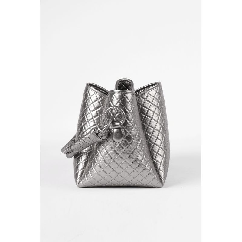Tulip Bucket Bag, Titanium. Limited Edition