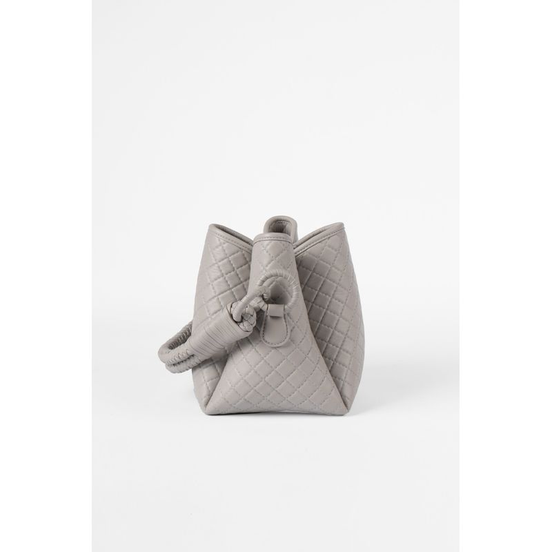 Tulip Mini Bucket Bag, Marble Gray