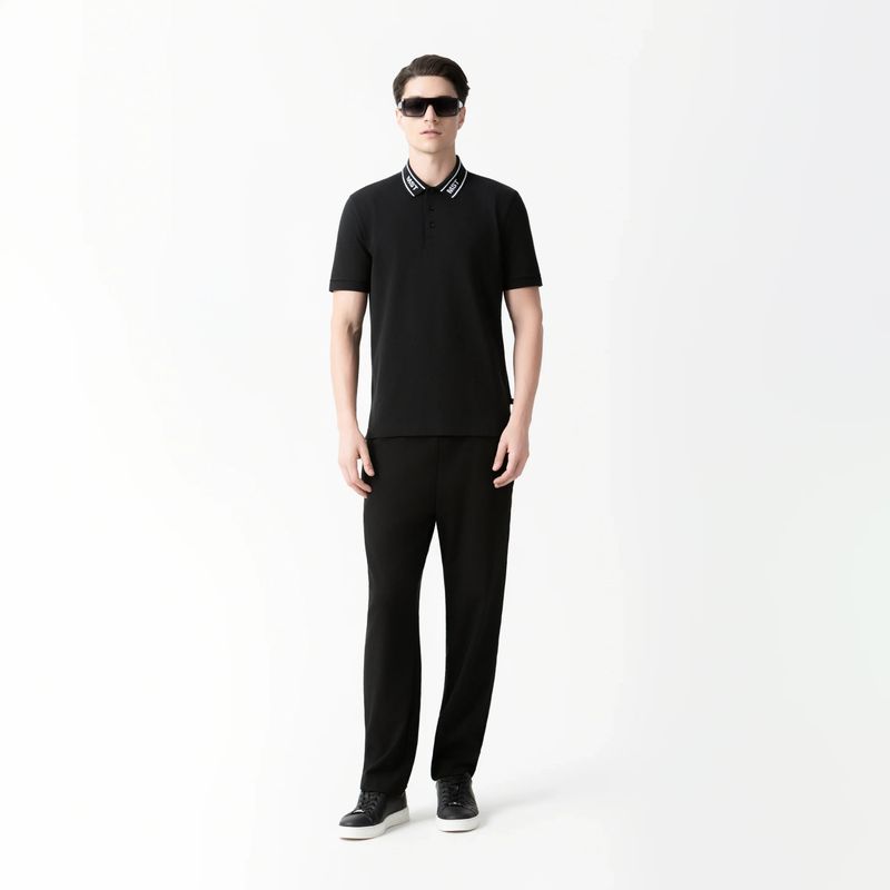 APALUSA POLO MEN BLACK