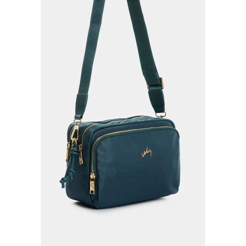 Manos libres en lona y cuero para mujer Square