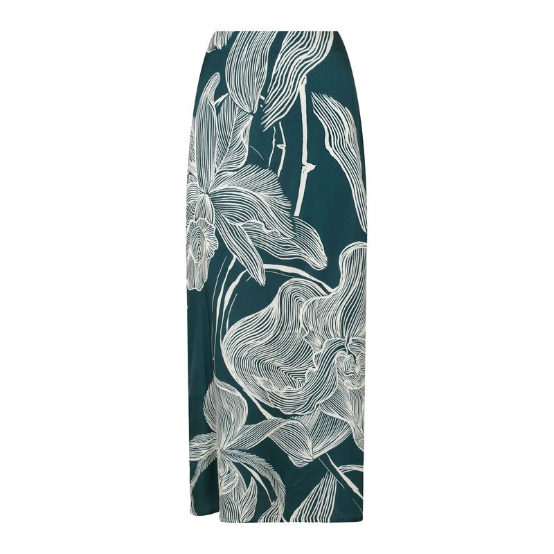 Falda new arabela verde ivory