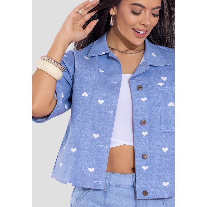 Camisa Mujer Estampado Mp 113668