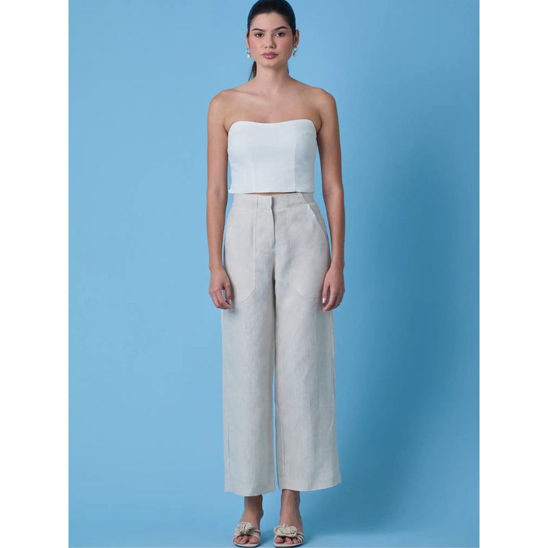 Jonie Long Pants Ivory