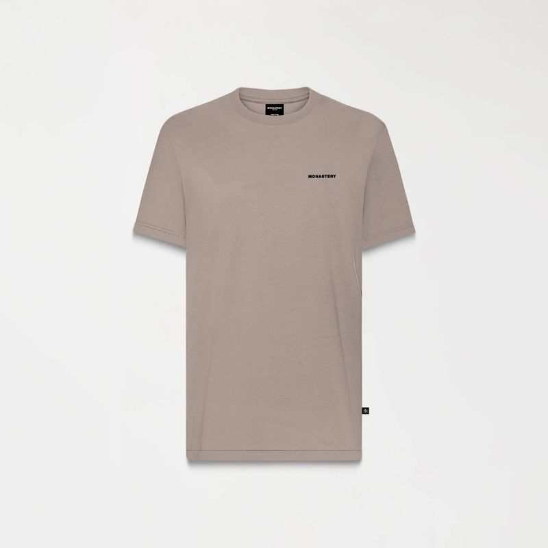 SKIP T-SHIRT MEN TAUPE GRAY