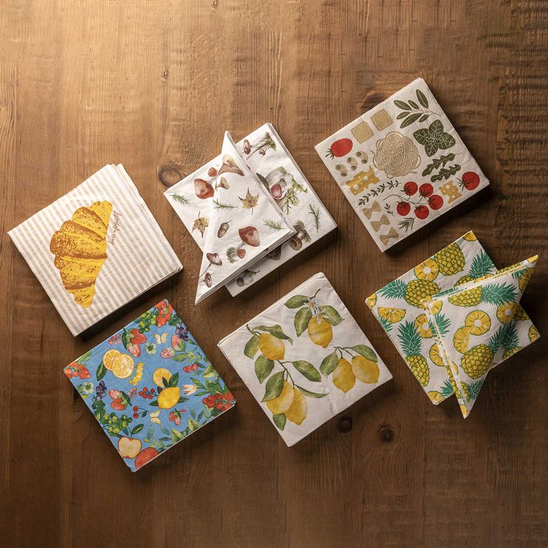 Servilletas hongo set x20