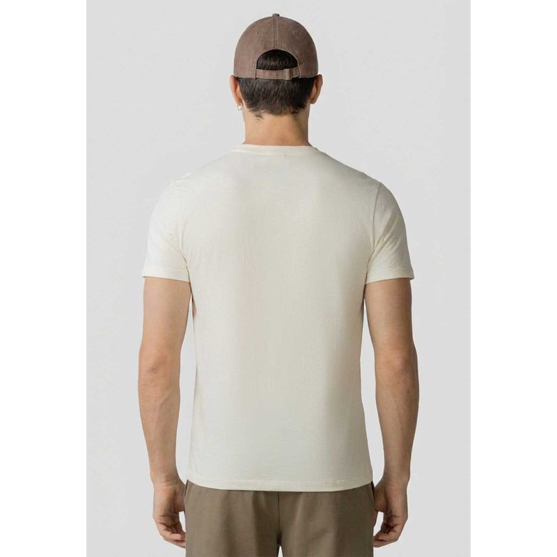 Camiseta Hombre Crema Mp 113439