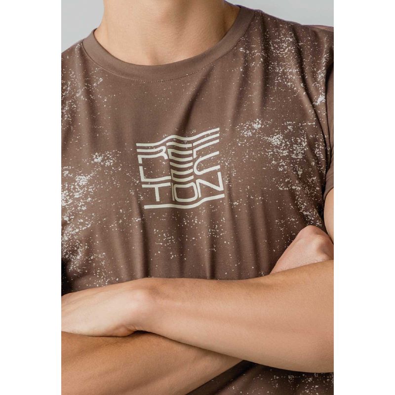 Camiseta Hombre Chocolate Mp 113659