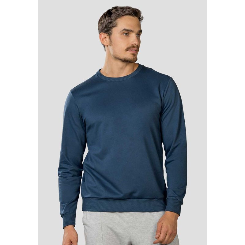 Buzo Hombre Azul Profundo Mp 86579