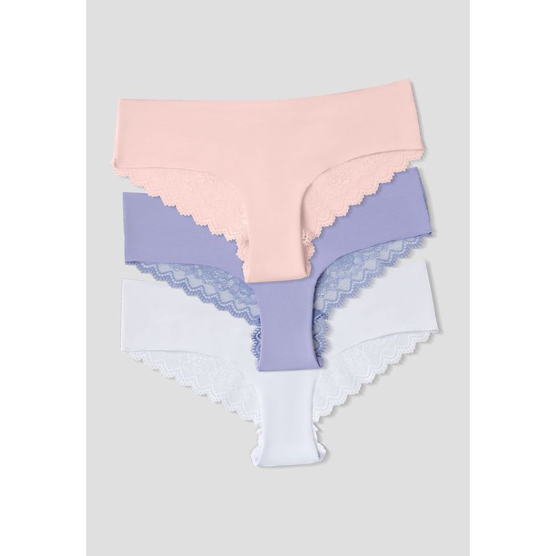 Cachetero Paq X3 Mujer Multicolor Fi 113602