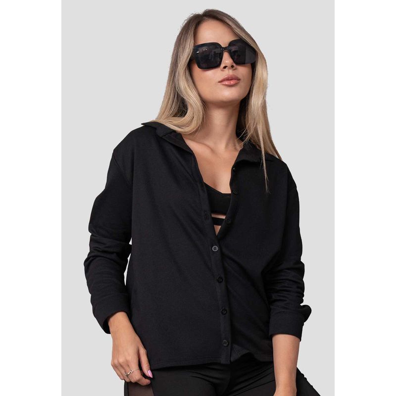 Camisa Mujer Negro Atypical 113803