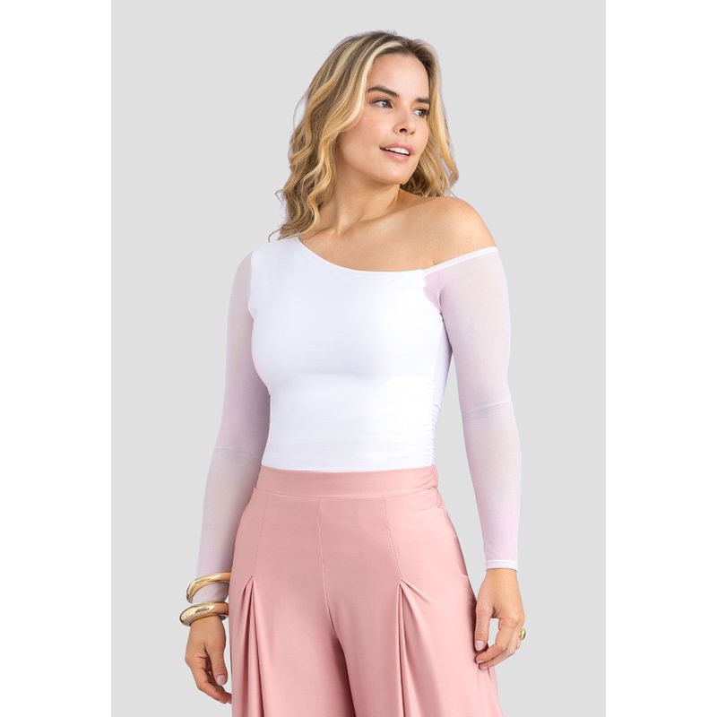 Blusa Mujer Blanco Mp 113625