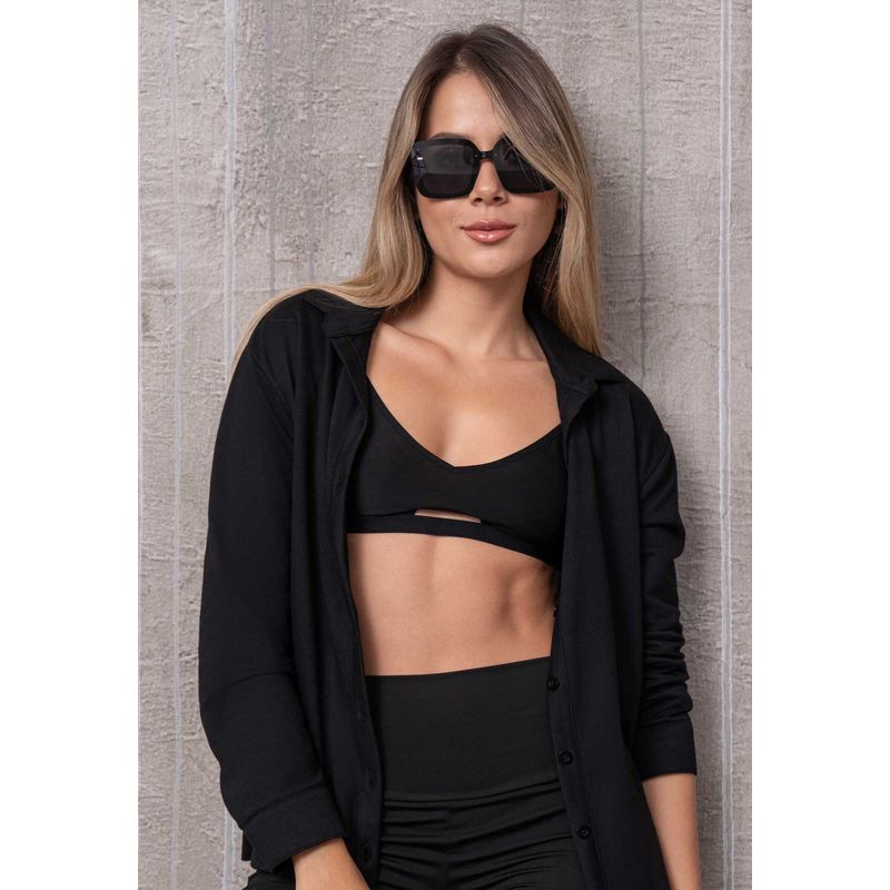 Camisa Mujer Negro Atypical 113803
