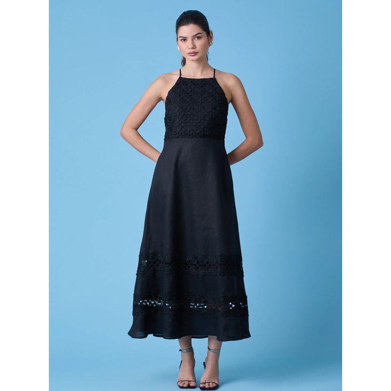 Martini Black Long Dress