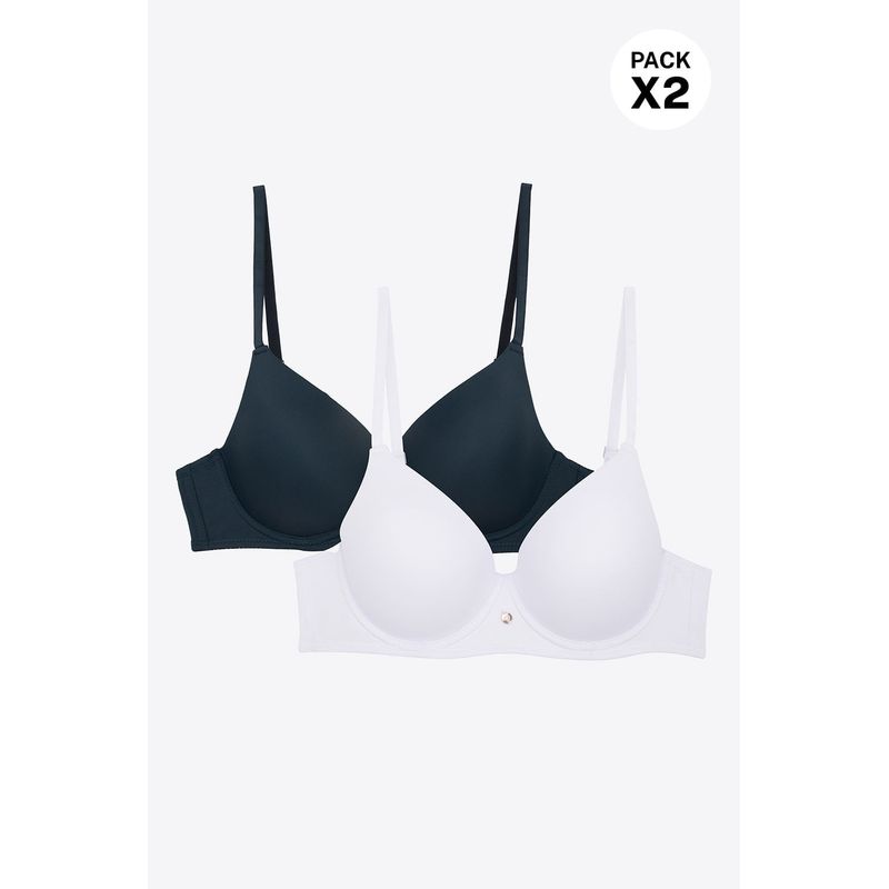 Brasier con copa 3/4 paquete x2 confeccionado en microfibra