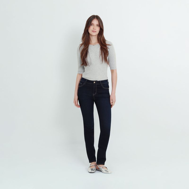 Sweater Cuello Redondo Manga Corta