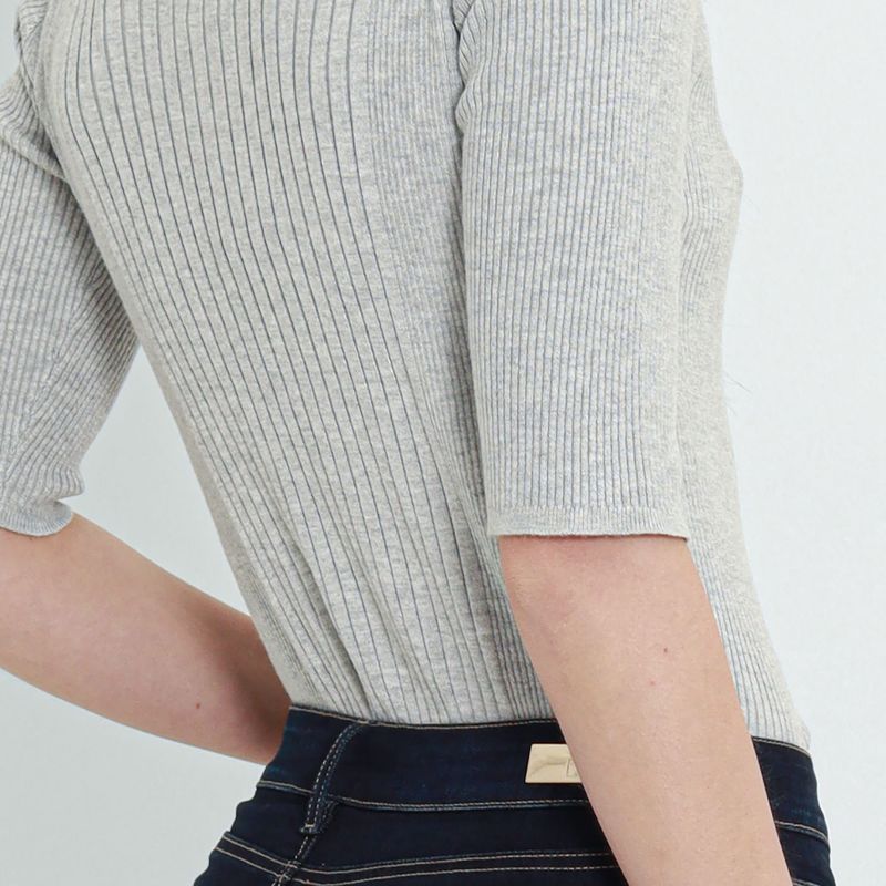 Sweater Cuello Redondo Manga Corta