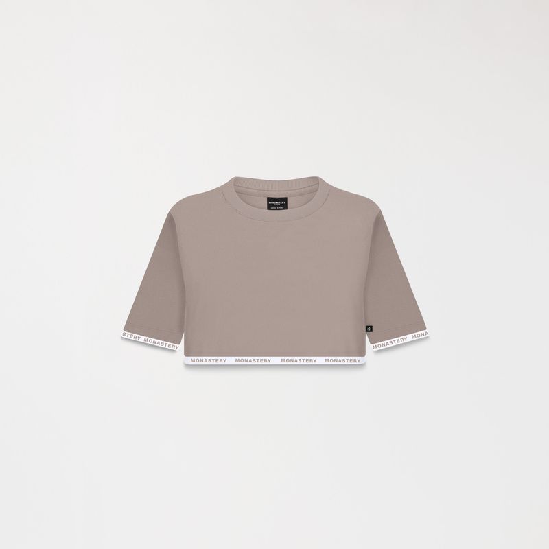 TIZOC CROP TOP WOMEN SIMPLY TAUPE