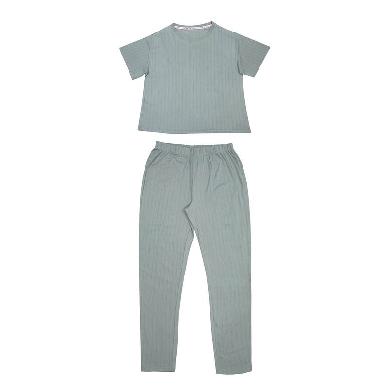 Conjunto de pijama con camiseta y pantalón largo