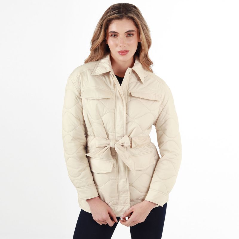 Chaqueta Cuello Solapa Manga Larga