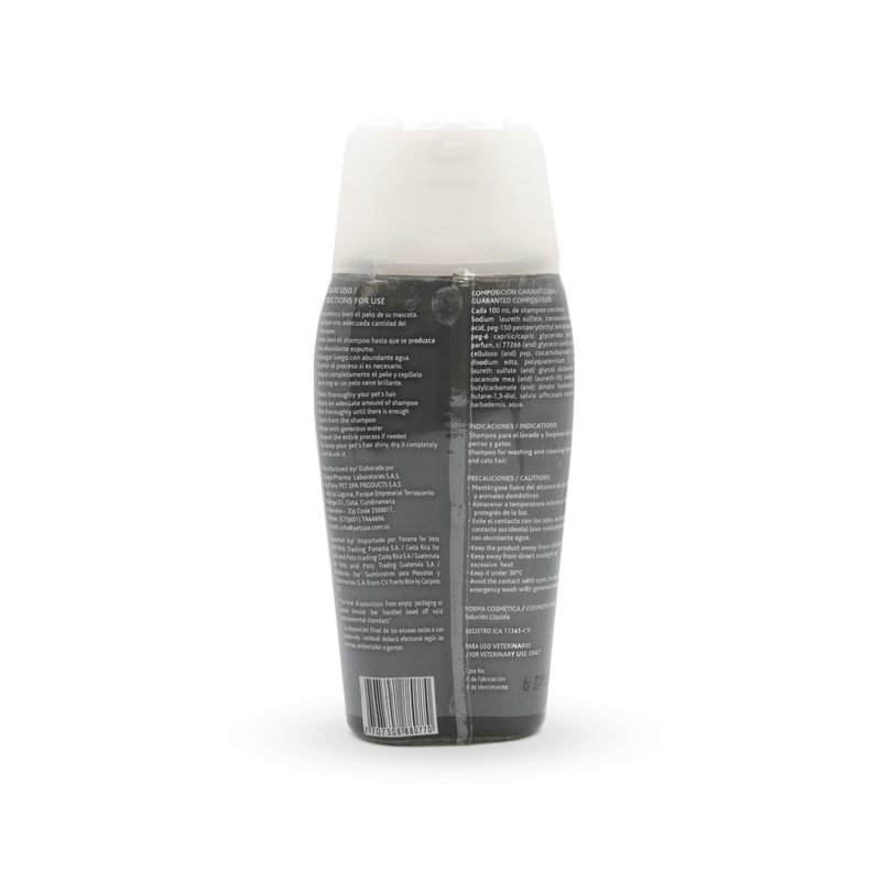 Shampoo Pet Spa Para Perros Pelo Negro 200 Ml