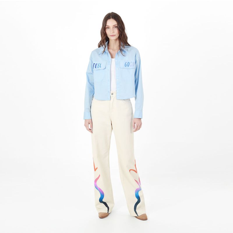 Camisa Feel Good FDS x JULIANA SANCHEZ