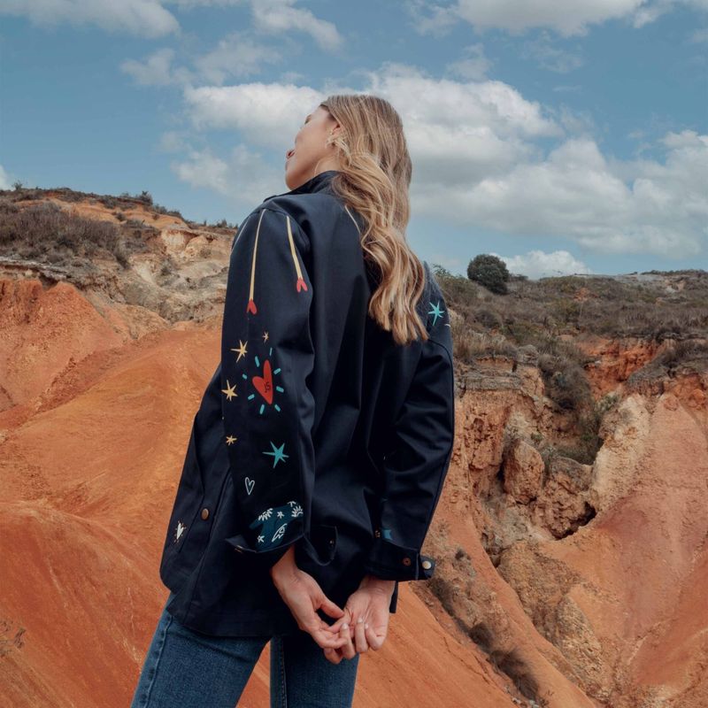 Chaqueta Fuego - Azul