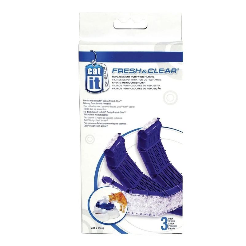 Repuesto Filtro Fuente De Agua Con Comedero Cat It