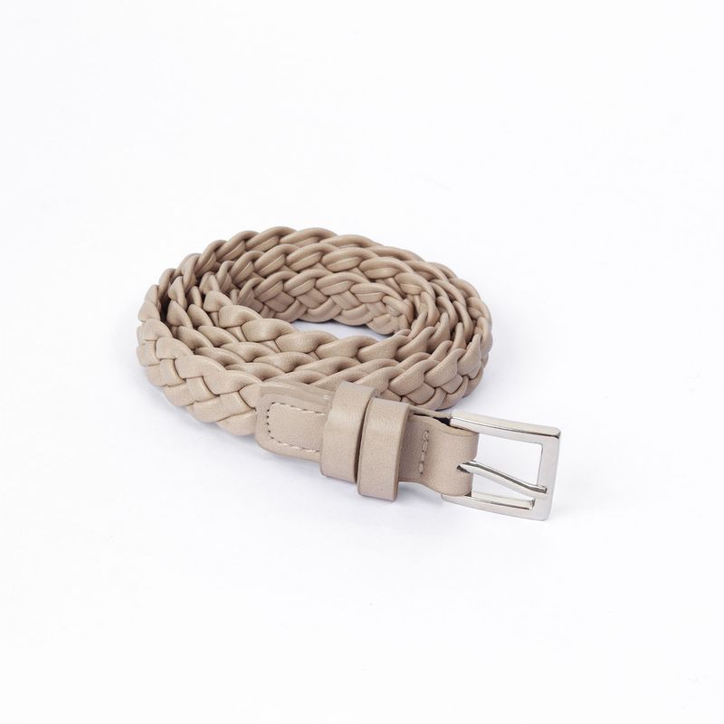 Cinturon Trenzado Camel