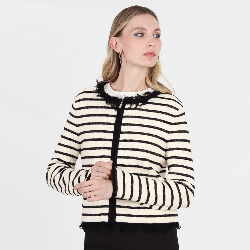Sweater Cuello Redondo Manga Larga